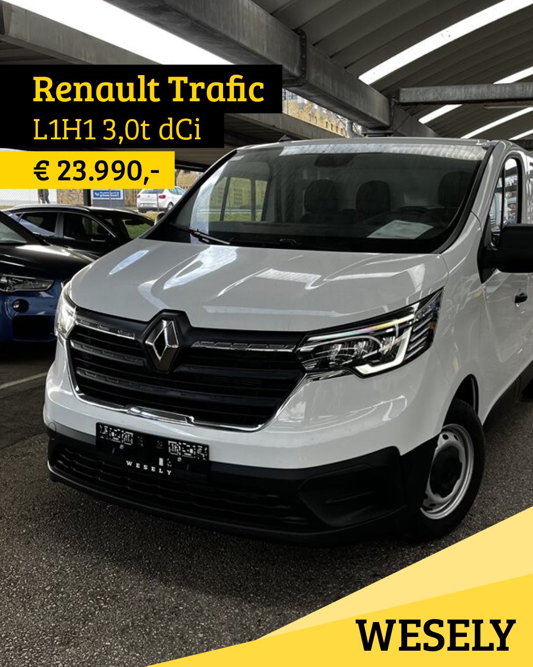 Renault Trafic L1H1 3,0t dCi 130